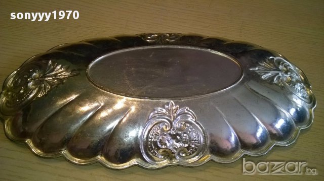 поднос/Фруктиера-36/19см-внос швеицария, снимка 10 - Антикварни и старинни предмети - 14514558