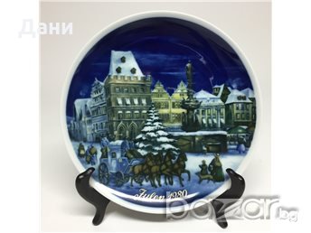 Колекционерски чинии Royal Tettau - коледна колекция, снимка 3 - Колекции - 20229997