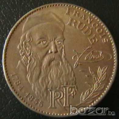 10 франка 1984(Франсоа Роде), Франция, снимка 2 - Нумизматика и бонистика - 7740563