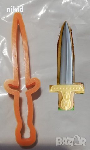 Кама Сабя Пластмасов резец форма за тесто бисквитки фондан