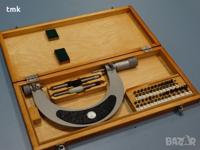 Резбомер микрометър 100-125 mm, снимка 1 - Други инструменти - 22261706