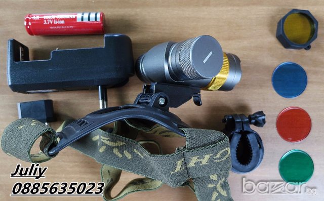 Челник и фар за велосипед /2 в 1/, снимка 8 - Къмпинг осветление - 15641883