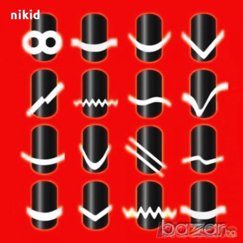 декориращи различни ленти лентички за френски маникюр лепенки за нокти, снимка 2 - Продукти за маникюр - 16182330