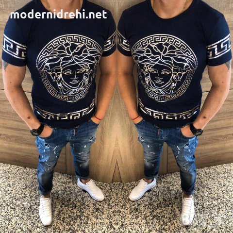 Мъжка тениска Versace код 053 в Тениски в гр. София - ID24481545 — Bazar.bg