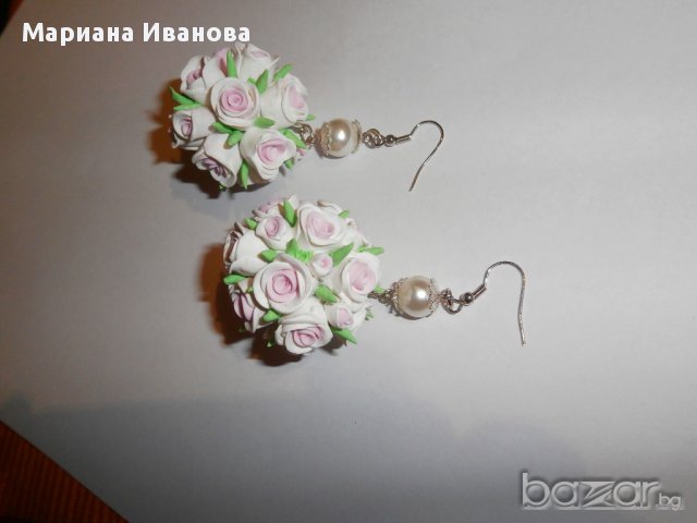 обеци "рози"