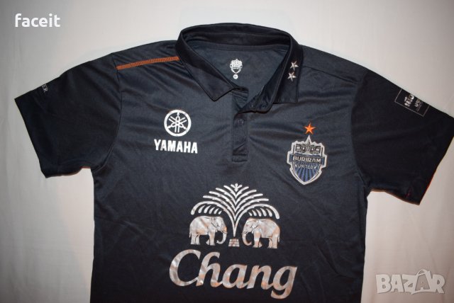 Yamaha - Buriram United - Chang - Страхотна 100% ориг тениска / Фланел, снимка 2 - Спортни дрехи, екипи - 25868133