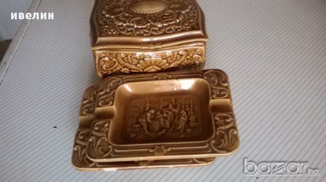 комплект в бароков стил, снимка 4 - Антикварни и старинни предмети - 14670581