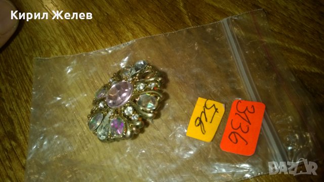 Обеца брошка -198 красива, снимка 2 - Колиета, медальони, синджири - 23970939