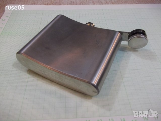 Шише метално за алкохол за джоб - 1, снимка 4 - Други ценни предмети - 25604847