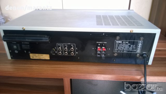 saba rs-940 stereo receiver 122watts-made in germany-внос швеицария, снимка 16 - Ресийвъри, усилватели, смесителни пултове - 8264922