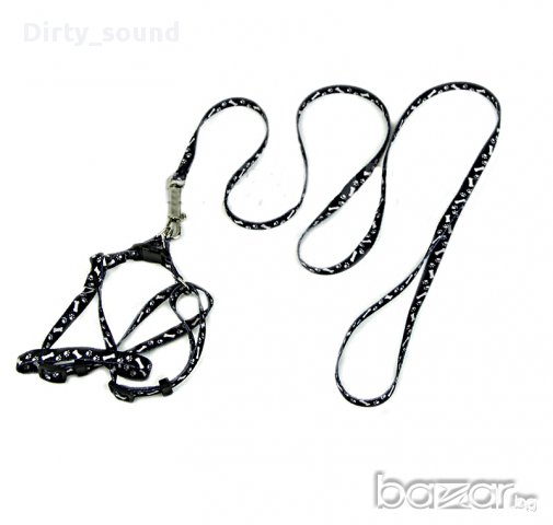 Нагръдник и повод за куче или котка 2 в 1 ( В 5 цвята ), снимка 4 - За кучета - 11677025