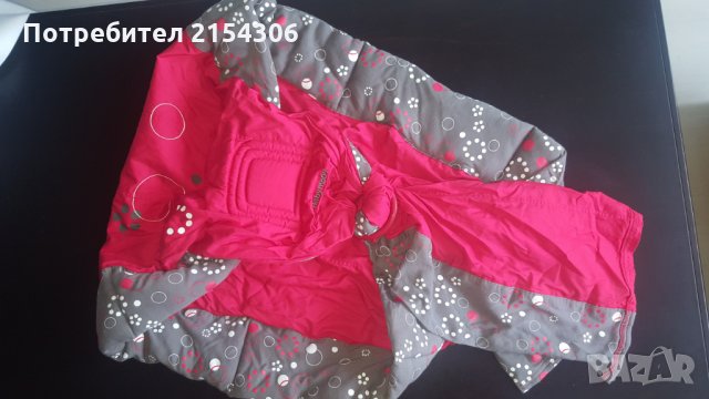 BabyMoov - Слинг с халка - червено и сиво, снимка 3 - Кенгура и ранички - 23788305