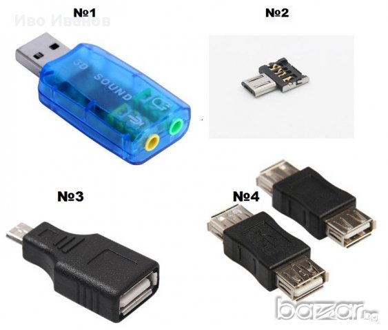 USB звукова карта и USB конвентори
