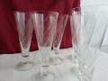 кристални чаши за шампанско гравирани , снимка 5