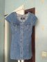 Дънкова къса рокля с копчета,цена 20лв., снимка 1