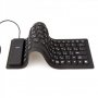 Силиконова USB клавиатура - леснопреносима и удобна, снимка 9