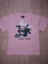 Нова розова тениска с мотор., снимка 1 - Детски тениски и потници - 20811404