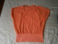 Секси дамска електрикова блуза тип рибарска мрежа - размер М / Л , снимка 1 - Тениски - 16640255