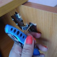 Мултифункционален сгъваем джобен нож с 5 елемента джобно ножче, снимка 11 - Други инструменти - 21209240