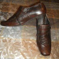 Австрийски дамски кожени обувки, снимка 6 - Дамски ежедневни обувки - 11902195