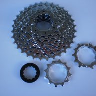 Продавам колела внос от Германия никелиран венец касета на шлици за велосипед