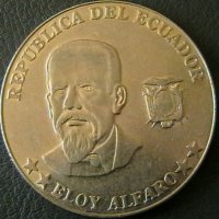 50 центаво 2000, Еквадор, снимка 2 - Нумизматика и бонистика - 21280188
