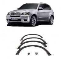  Вежди за калник - раздувки за BMW X5 E70 (2007-2015) M-Tech, снимка 1 - Аксесоари и консумативи - 22006040