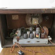 Ретро,Старо лампово радио модел 1954/55 г Olympiq 542 WM, снимка 10 - Антикварни и старинни предмети - 14339177