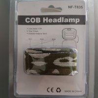LED челник COB Headlamp 3W, снимка 2 - Къмпинг осветление - 23188598