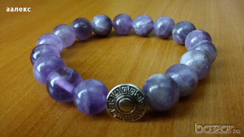 Ръчно изработена гривна от естествени камъни, снимка 1