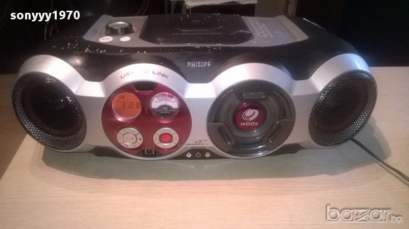 Philips az2555/cd/tuner/usb/pc/woox technologi-внос швеицария, снимка 1
