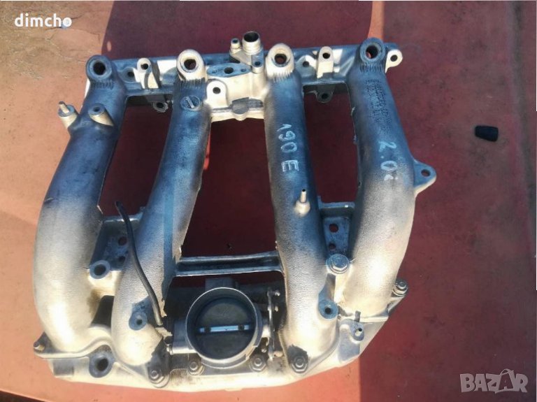 Смукателен колектор с дроселова клапа за Mercedes-Benz(Мерцедес-Бенз) 190 W201 2.0i, снимка 1