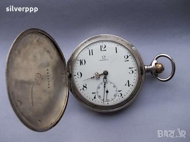  Сребърна Omega , снимка 1