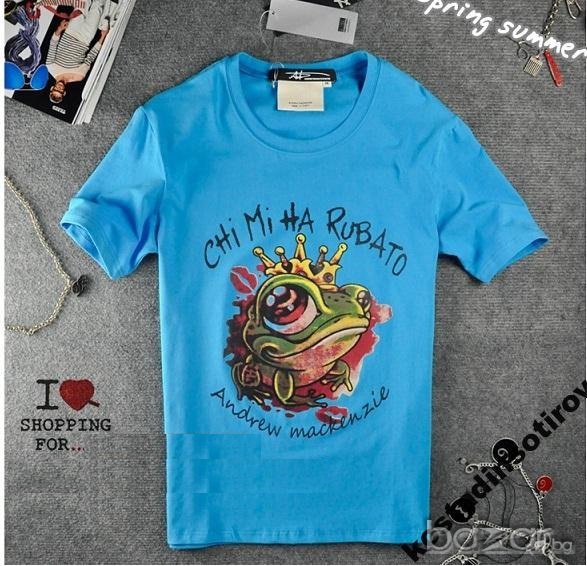 ANDREW MACKENZIE FROG QUEEN Мъжка Тениска size 48 (M), снимка 1