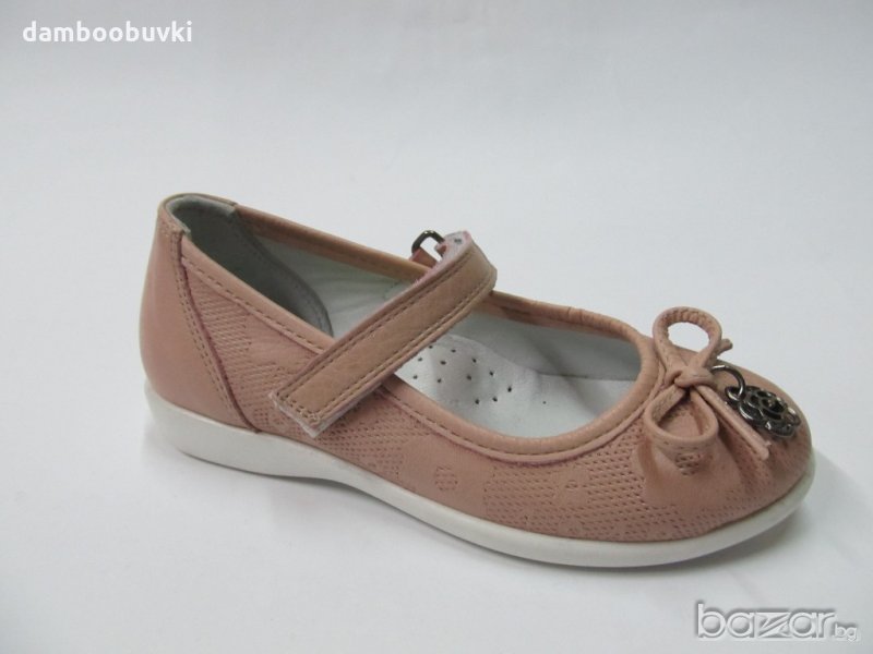 Детски обувки PONKI естествена кожа в розово 26/30, снимка 1