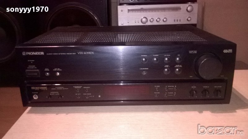 pioneer vsx-405rds-receiver made in uk-внос швеицария, снимка 1