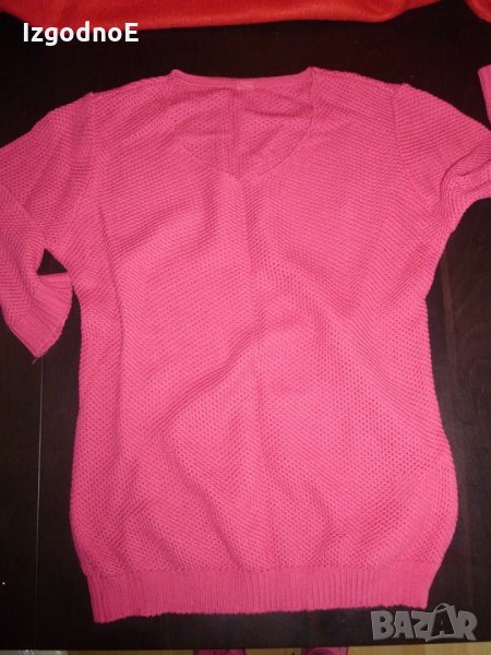 М-Л Нов страхотен малинов пуловер, снимка 1