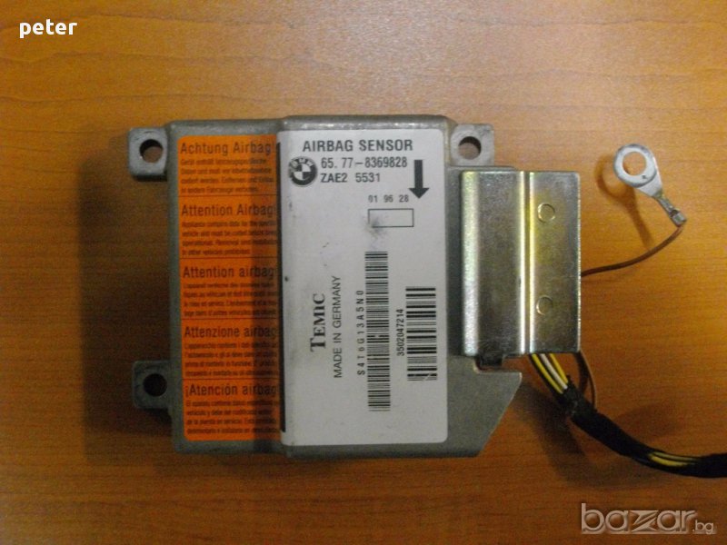 65778369828 AIRBAG SENSOR BMW, снимка 1