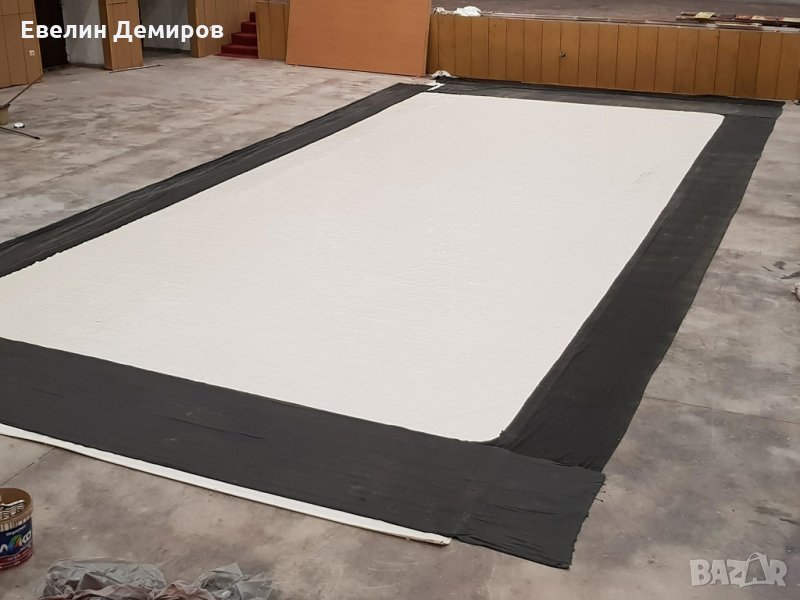 Прожекционен екран за киносалон-68 кв.м. , снимка 1