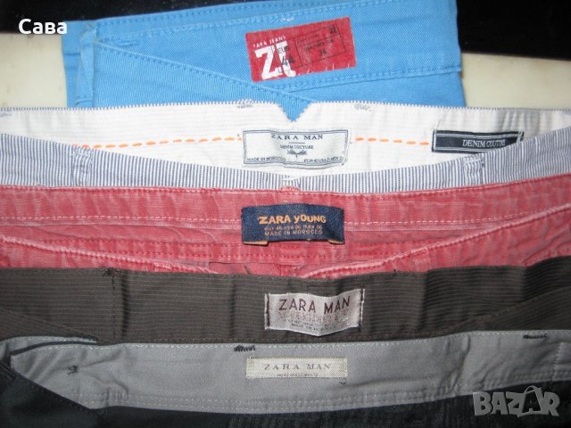 Панталони и дънки ZARA мъжки,размер-32,34,36 в Дънки в гр. Пловдив -  ID21987507 — Bazar.bg