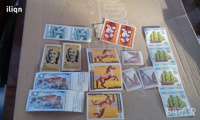 Пощенски марки 1986,1991 г и др, снимка 2 - Филателия - 23988306