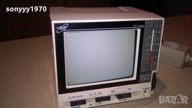 tele rtv-002 made in taiwan r.o.c-внос швеция, снимка 2 - Телевизори - 25425680
