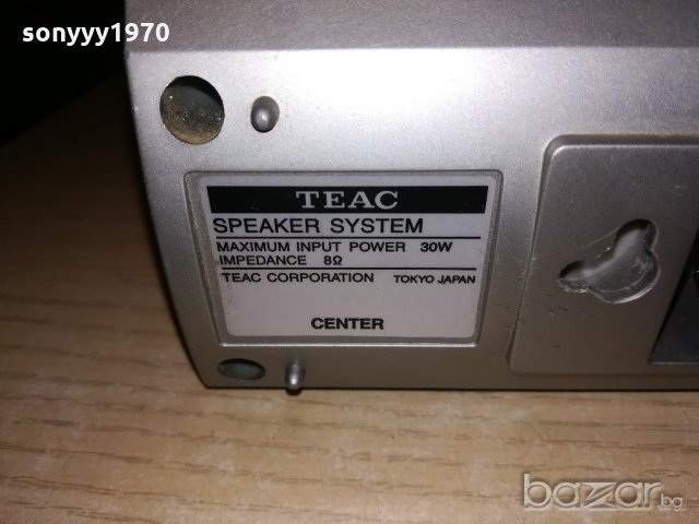 teac tokyo japan-център-20х8х8см-внос швеицария, снимка 10 - Тонколони - 20566856