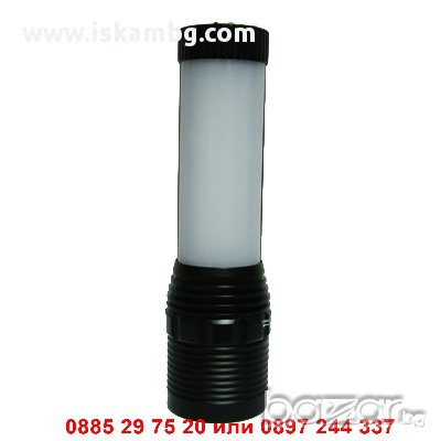 Мощен Q5 LED фенер с аварийни светлини, снимка 2 - Други - 12392058
