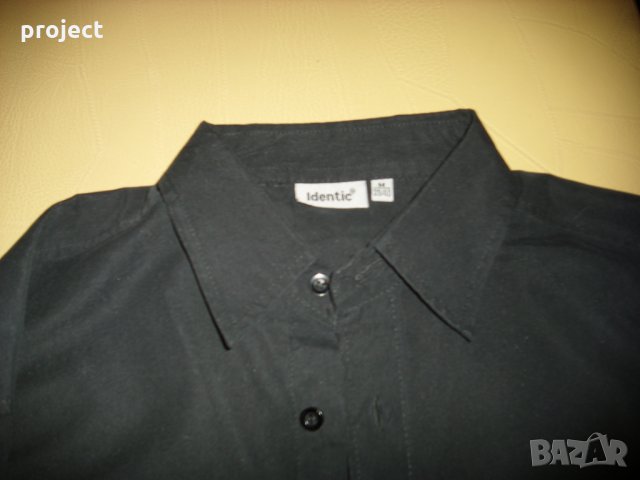 Indentic Оригинална Дизайнерска  риза Уникат.Като нова размер м 39-40, снимка 5 - Ризи - 24161329