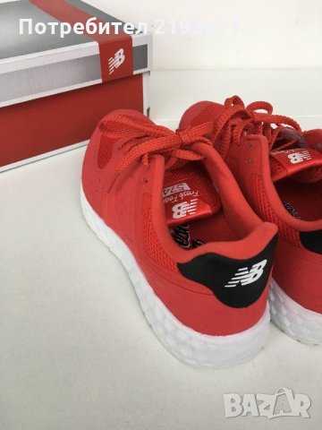 Оригинални нови червени маратонки New Balance номер 36, снимка 4 - Маратонки - 24303804