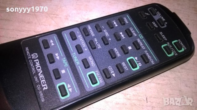 pioneer cu-xr019 audio remote-внос швеция, снимка 7 - Аудиосистеми - 25536193