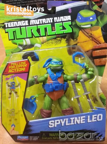 TMNT Базова екшън фигура Костенурките Нинджа Ninja Spyline Leo, снимка 1
