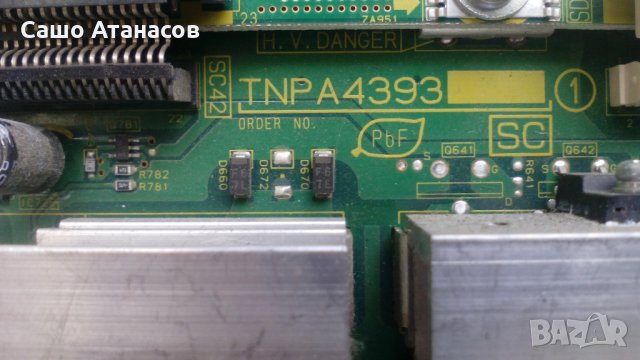 Panasonic TH-42PX8ES с дефектен панел ,LSJB1260-2 ,TNPA4400 ,TNPA4399 ,TNPA4393 ,TNPA4394, снимка 18 - Части и Платки - 23287278