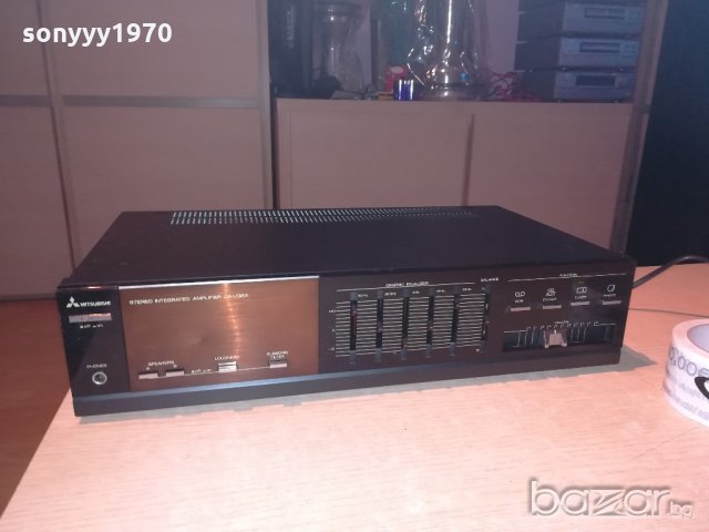 mitsubishi 200w stereo amplifier-внос швеицария, снимка 4 - Ресийвъри, усилватели, смесителни пултове - 20390491